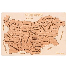 Карта на България - дървен пъзел, Образователни материали 7-12 клас