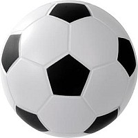 Футболна топка - дунапрен бяла