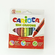 Пастели CARIOCA измиваеми 12 цвята , Рисуване и моделиране