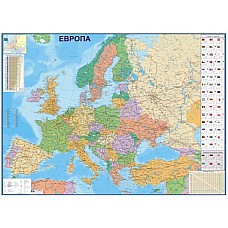 Европа – политическа карта, Образователни табла и карти
